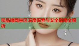 精品暗网禁区深度探索与安全指南全解析