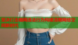 坚决打击暗网违法行为构建清朗网络空间新时代