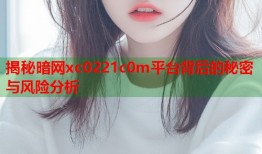 揭秘暗网xc0221c0m平台背后的秘密与风险分析