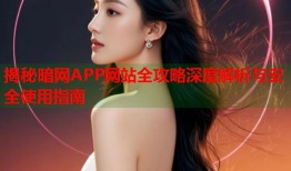 揭秘暗网APP网站全攻略深度解析与安全使用指南
