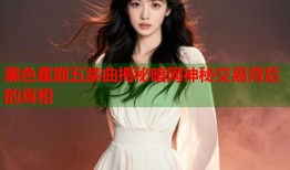 黑色星期五禁曲揭秘暗网神秘交易背后的真相