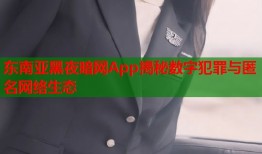东南亚黑夜暗网App揭秘数字犯罪与匿名网络生态