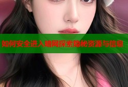 如何安全进入暗网探索隐秘资源与信息
