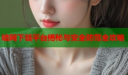 暗网下载平台揭秘与安全防范全攻略