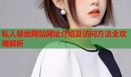 私人禁地网站网址介绍及访问方法全攻略解析