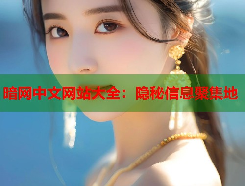 暗网中文网站大全：隐秘信息聚集地