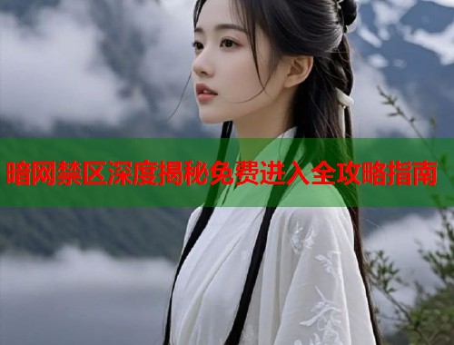 暗网禁区深度揭秘免费进入全攻略指南