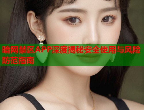 暗网禁区APP深度揭秘安全使用与风险防范指南