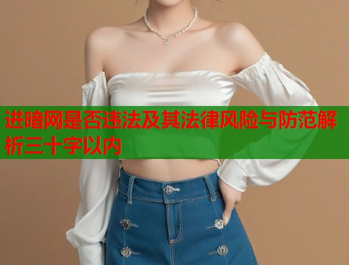 进暗网是否违法及其法律风险与防范解析三十字以内