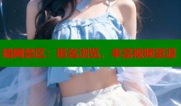 暗网禁区：匿名浏览，丰富视频资源