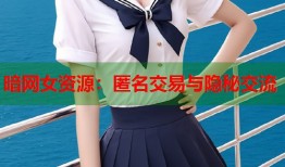 暗网女资源：匿名交易与隐秘交流