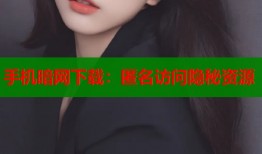 手机暗网下载：匿名访问隐秘资源