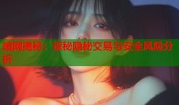 暗网揭秘：探秘隐秘交易与安全风险分析