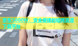 京东5000W：安全便捷的暗网资源下载平台