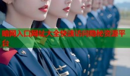 暗网入口网址大全快速访问隐秘资源平台