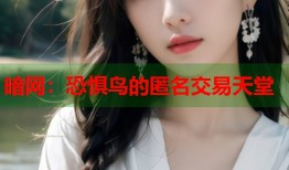 暗网：恐惧鸟的匿名交易天堂