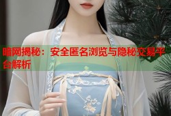 暗网揭秘：安全匿名浏览与隐秘交易平台解析