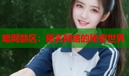 暗网禁区：匿名网络的秘密世界