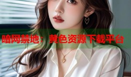 暗网禁地：黄色资源下载平台