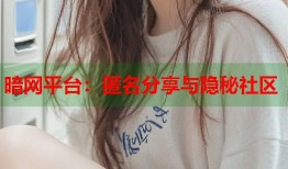 暗网平台：匿名分享与隐秘社区