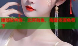 暗部软件库：北冥有鱼，海量资源免费下