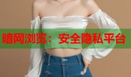 暗网浏览：安全隐私平台