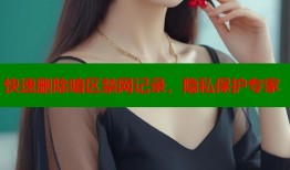 快速删除暗区禁网记录，隐私保护专家