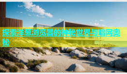 探索洋葱浏览器的神秘世界与暗网奥秘