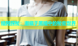 暗网探秘：潜藏于黑暗中的秘密世界
