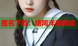 匿名下载：暗网洋葱网络