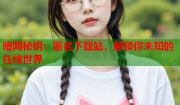 暗网秘钥：匿名下载站，解锁你未知的在线世界