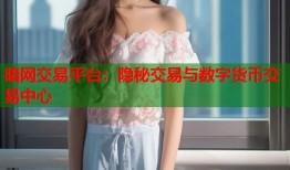 暗网交易平台：隐秘交易与数字货币交易中心