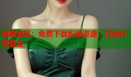 暗网禁区：免费下载影视资源，打破付费壁垒
