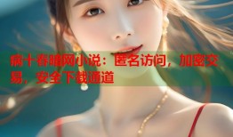 病十春暗网小说：匿名访问，加密交易，安全下载通道