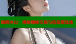 暗网冰山：揭秘隐秘交易与信息聚集地