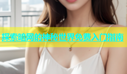 探索暗网的神秘世界免费入门指南