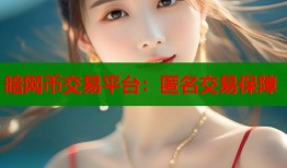 暗网币交易平台：匿名交易保障