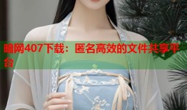 暗网407下载：匿名高效的文件共享平台