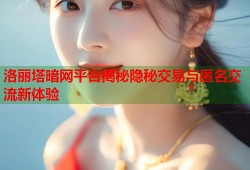 洛丽塔暗网平台揭秘隐秘交易与匿名交流新体验