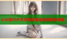 小火箭SSR节点购买首选高速稳定神器