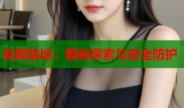 安网禁地：隐秘探索与安全防护
