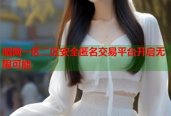 暗网一区二区安全匿名交易平台开启无限可能