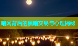 暗网背后的黑暗交易与心理揭秘