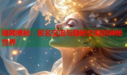 暗网揭秘：匿名交流与隐秘交易的神秘世界
