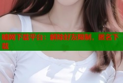 暗网下载平台：解除好友限制，匿名下载