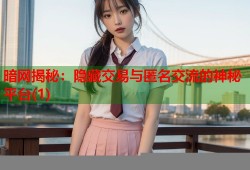 暗网揭秘：隐藏交易与匿名交流的神秘平台(1)