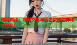 暗网揭秘：隐藏交易与匿名交流的神秘平台(1)
