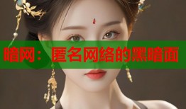 暗网：匿名网络的黑暗面