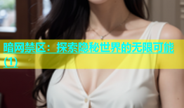 暗网禁区：探索隐秘世界的无限可能(1)
