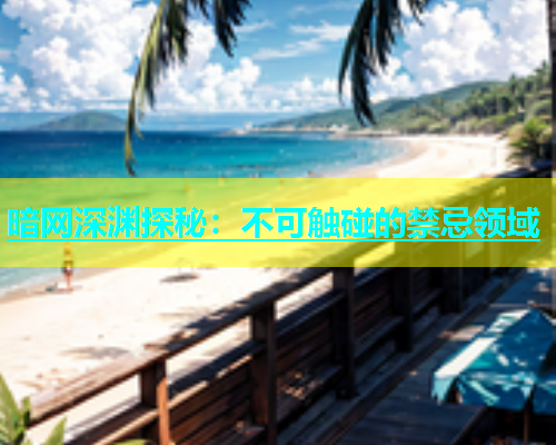 暗网深渊探秘：不可触碰的禁忌领域